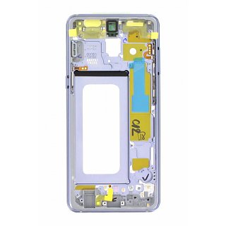 Samsung SM-A530F Galaxy A8 (2018) ASSY METAL FRONT UNIT-OPEN (Orchid Gray)