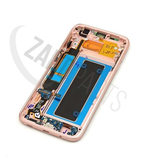 Samsung SM-G935F Galaxy S7 Edge LCD+Touch+Front cover (Pink Gold)