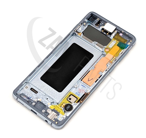 Samsung SM-G973F Galaxy S10 LCD+Touch+Front cover (Prism Blue)