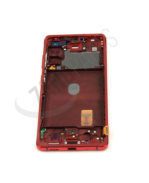 Samsung SM-G780G/SM-G781B Galaxy S20 FE (&5G) LCD+Touch+Front cover (Cloud Red)