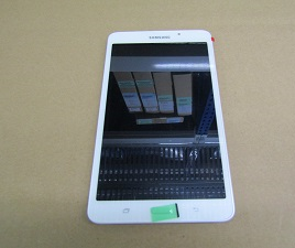 Samsung SM-T280 Galaxy Tab A LCD+Touch+Front cover (White)