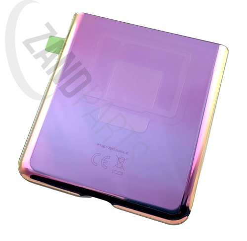Samsung SM-F700F Galaxy Z Flip Battery Cover (Mirror Purple)