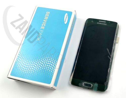 Samsung SM-G925F Galaxy S6 Edge LCD+Touch+Front cover (Green)